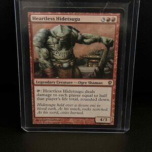 Heartless Hidetsugu  Conspiracy Magic: the Gathering Trading Card